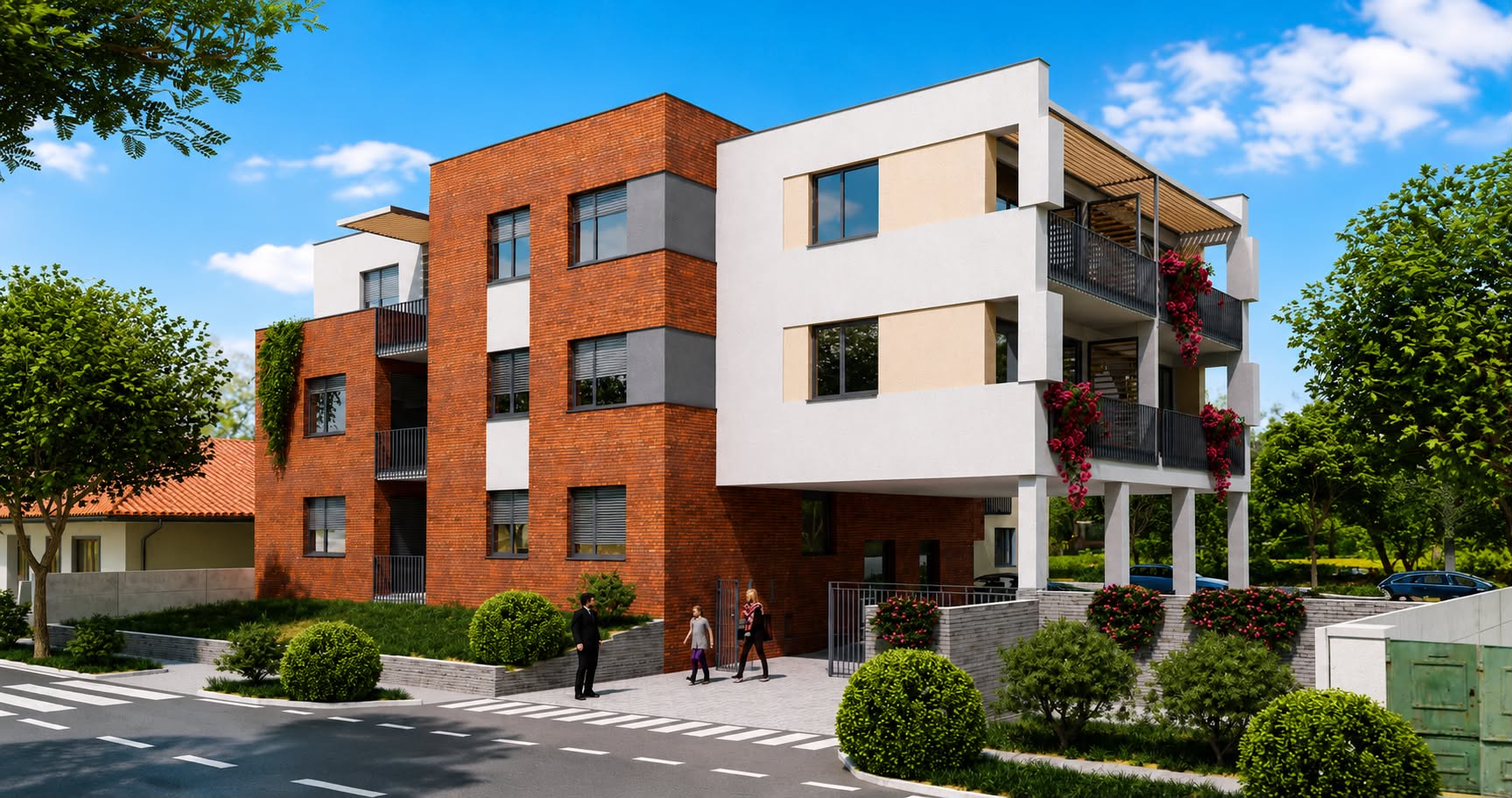 Central Apartments – vizualizácia